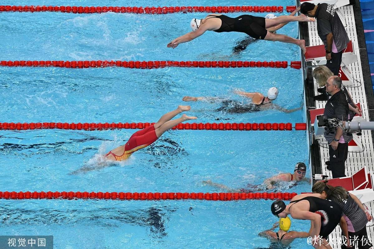 女子4x200米自由泳接力:中国摘铜,澳大利亚夺金 女子4x200米自由泳接力:中国摘铜,澳大利亚夺金
